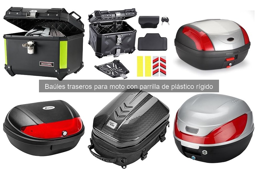 Comparativa de los Mejores Baúles Traseros de Plástico Rígido