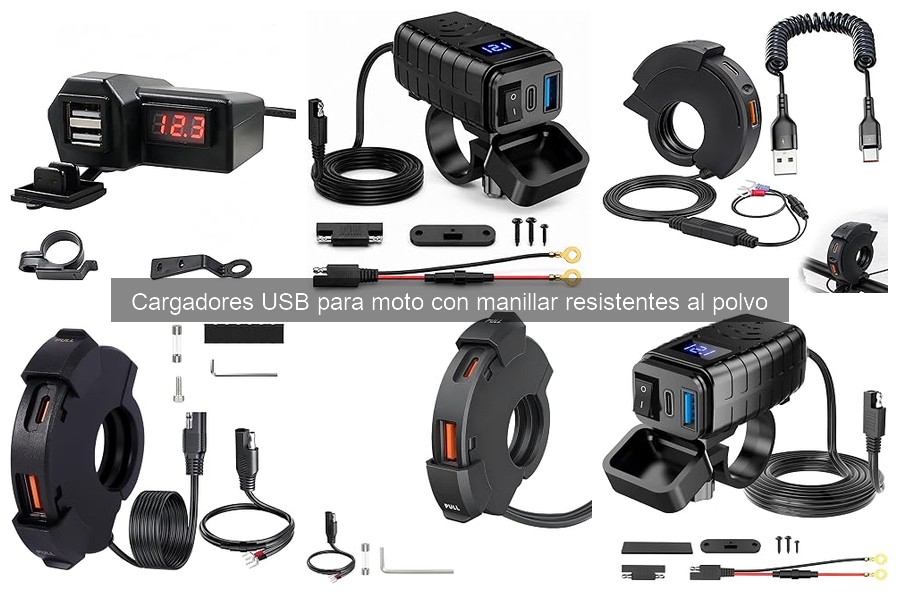 Comparativa de los Mejores Cargadores USB para Moto 2023