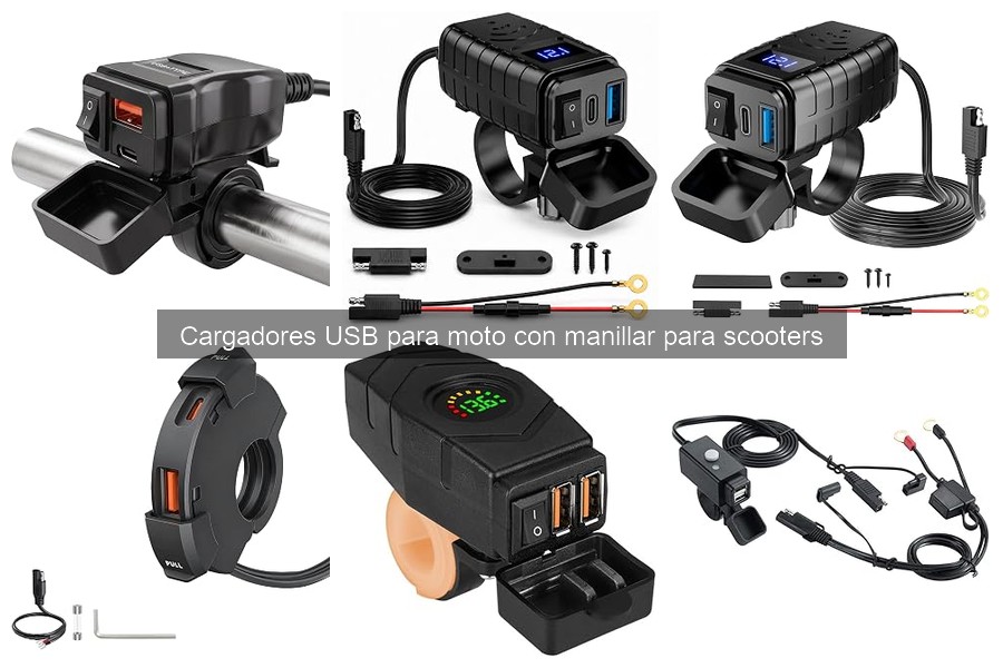 Comparativa de los mejores cargadores USB para motos 2026