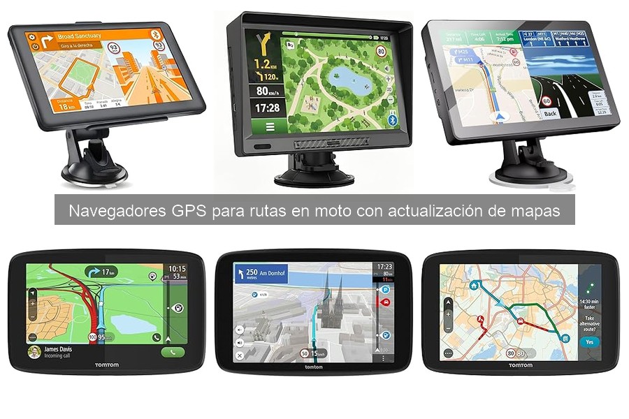 Comparativa de los mejores navegadores GPS para motos 2023