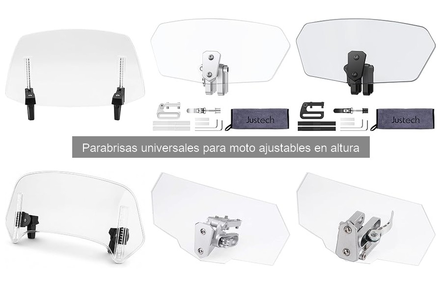 Comparativa de los Mejores Parabrisas Universales Ajustables 2026