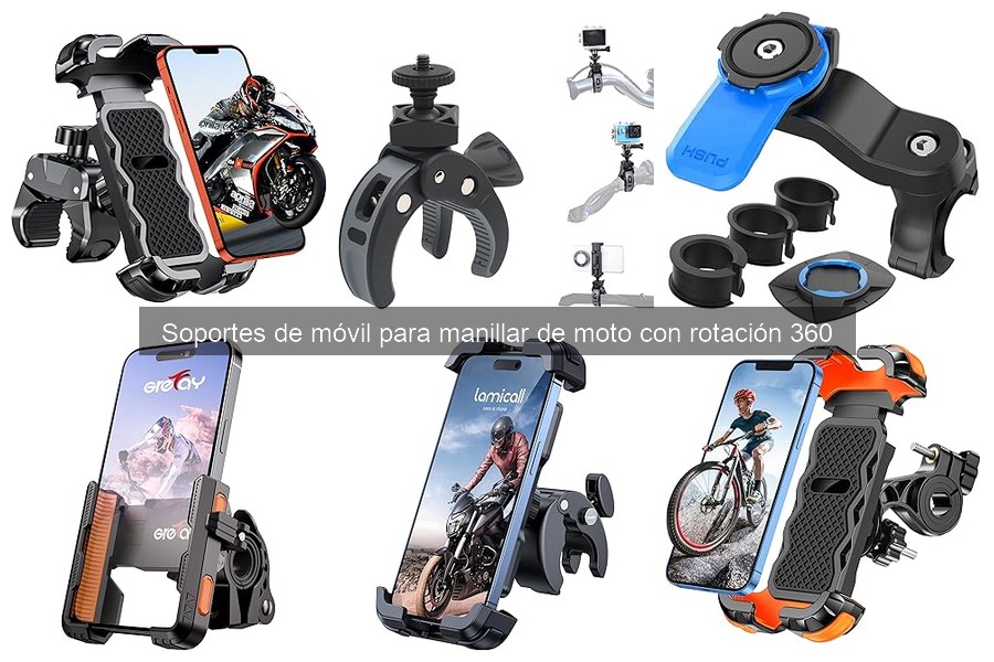 Comparativa de los Mejores Soportes de Móvil para Manillar de Moto