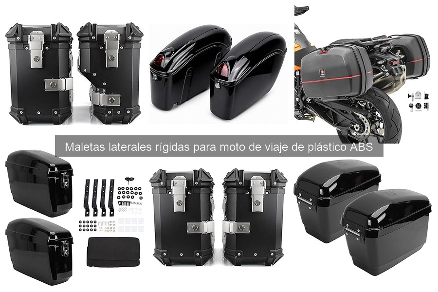 Comparativa de maletas laterales rígidas ABS para moto 2026