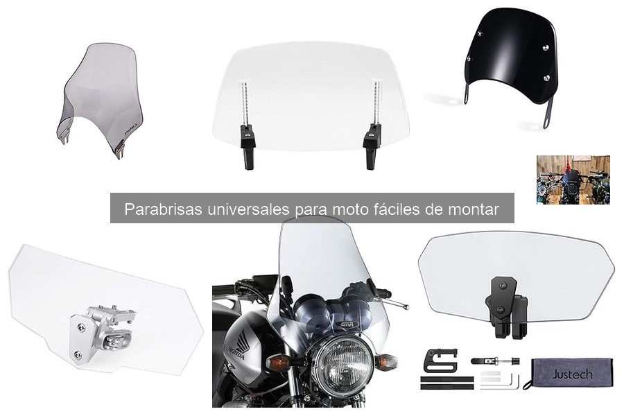 Comparativa de Parabrisas Universales para Moto en 2026