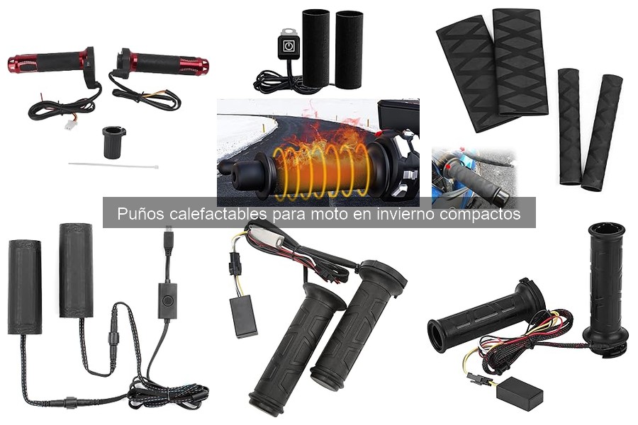 Comparativa de puños calefactables para moto 2026