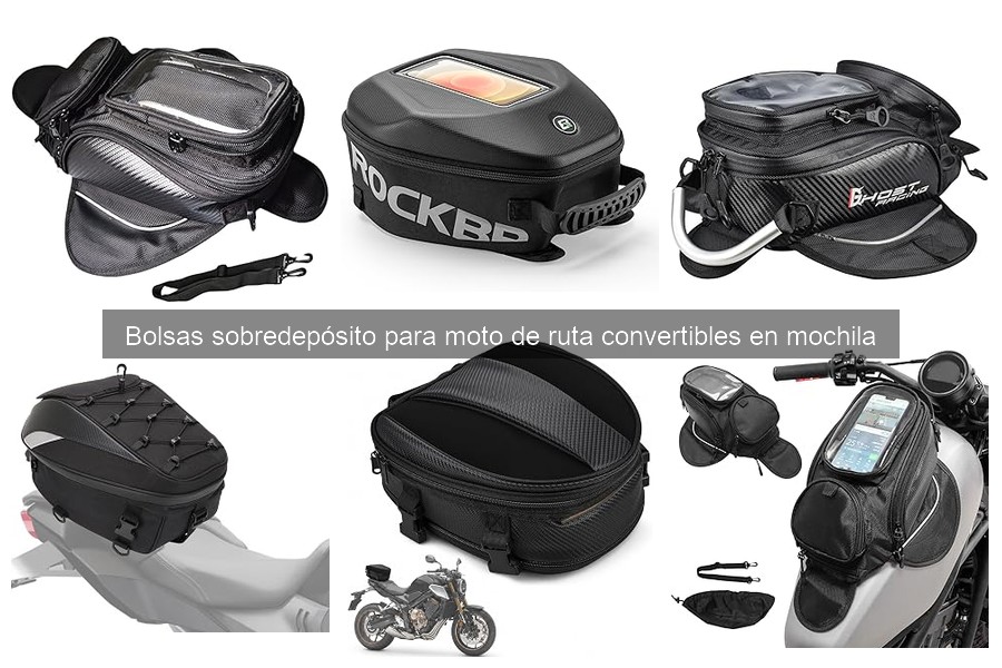 Comparativa: Mejores bolsas sobredepósito para moto en 2026