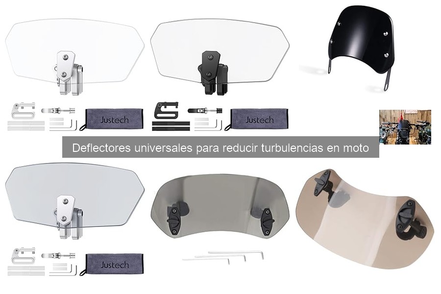 Deflectores Universales para Motos: ¿Qué son y cómo funcionan?