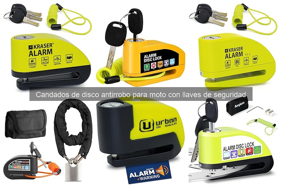 Descubre los Candados de Disco Antirrobo para Moto