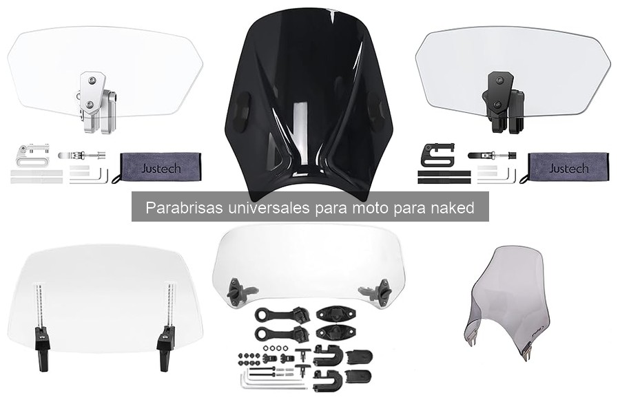 Errores comunes al instalar parabrisas universales para motos naked