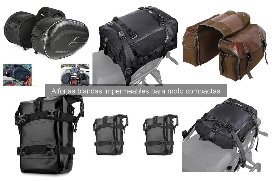 Errores comunes con alforjas blandas impermeables para moto