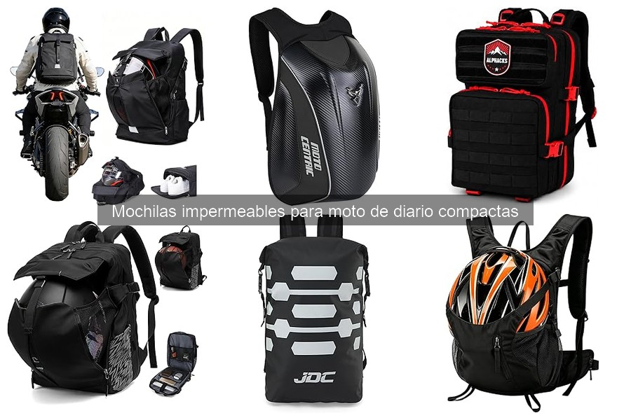 Errores frecuentes con mochilas impermeables para moto