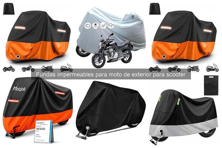 Fundas Impermeables para Moto: Protege tu Scooter del Clima