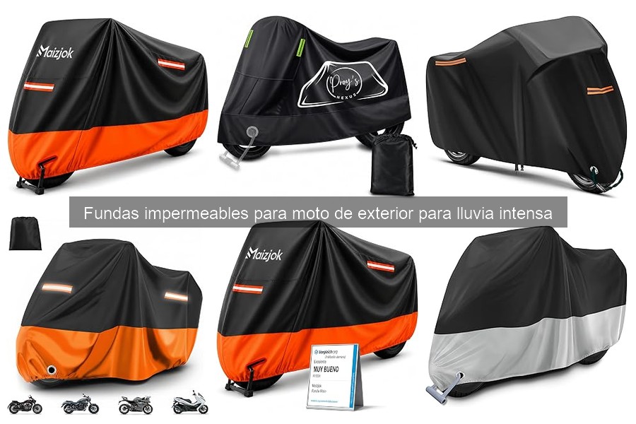 Fundas Impermeables para Motos: Protección Efectiva en Lluvia