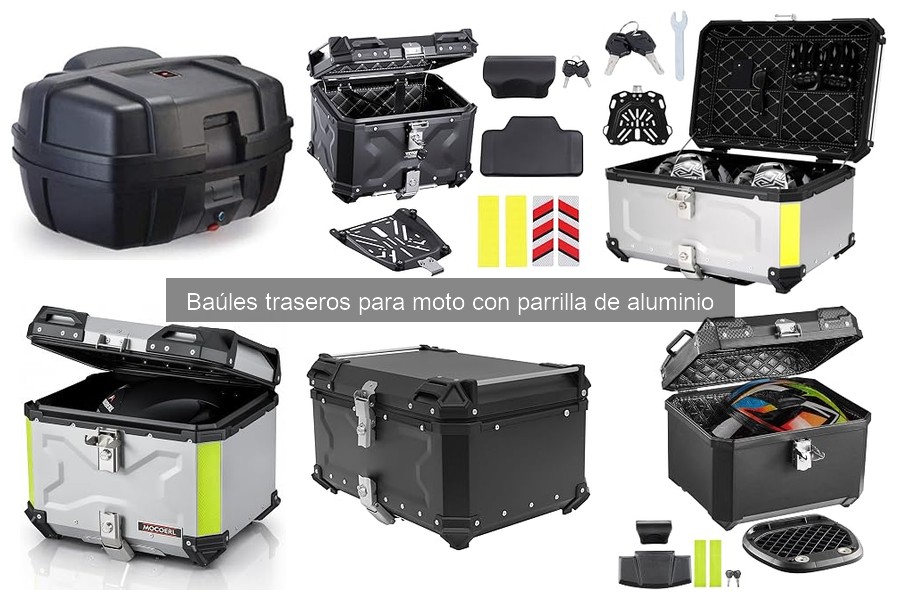 Guía de Compra: Baúles Traseros de Aluminio para Moto