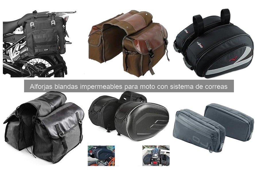 Guía de compra de alforjas blandas impermeables para moto