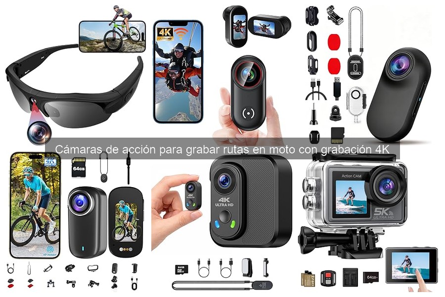 Guía de compra de cámaras de acción 4K para moto y viaje