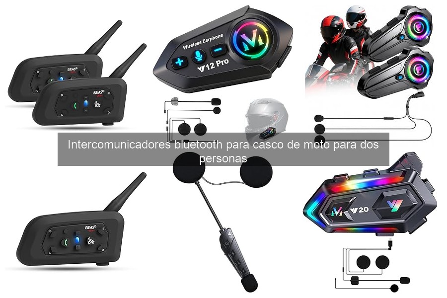 Guía de compra de intercomunicadores Bluetooth para moto