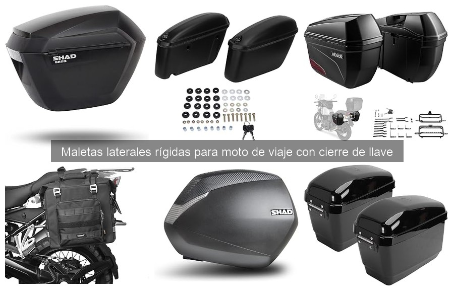 Guía de compra de maletas laterales rígidas para moto