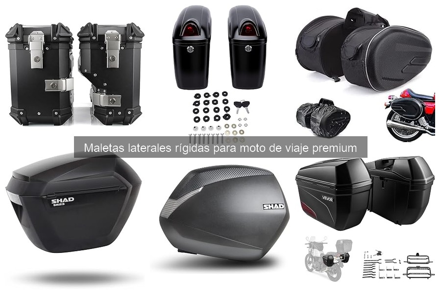 Guía de compra de maletas laterales rígidas premium para moto