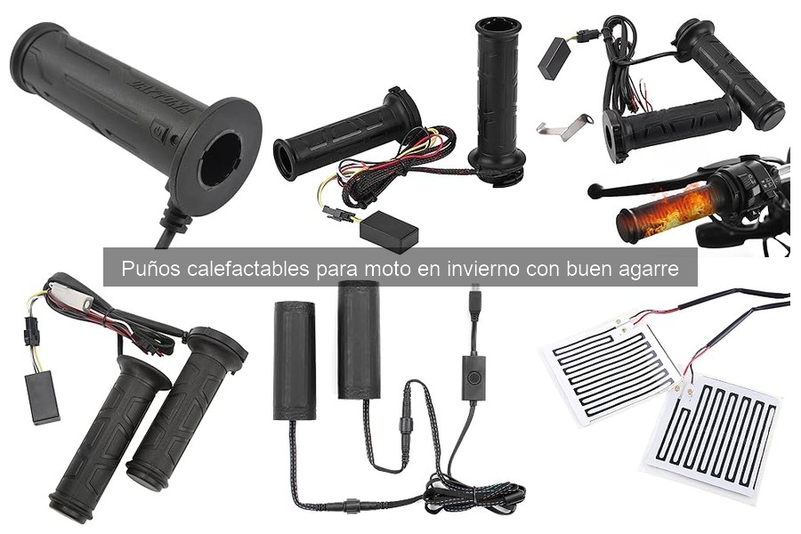 Guía de compra de puños calefactables para moto en invierno