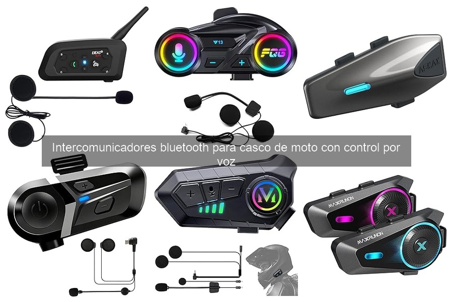 Guía de compra: Intercomunicadores bluetooth para casco de moto