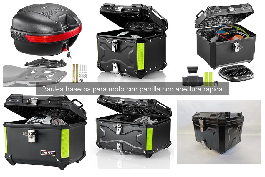 Guía de compra para baúles traseros de moto 2026