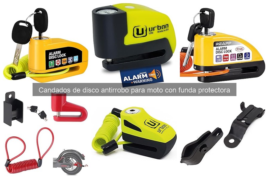 Guía de instalación y mantenimiento de candados de disco para moto