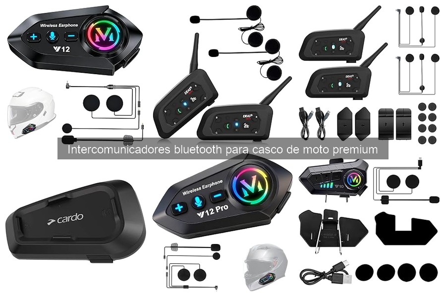 Guía de instalación y uso de intercomunicadores bluetooth para moto