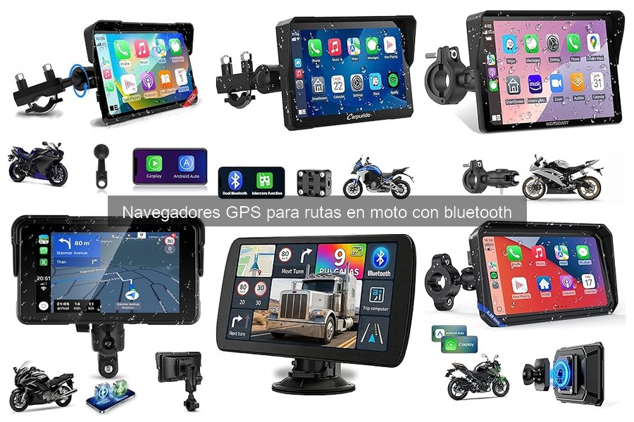 Guía de uso y configuración de navegadores GPS para moto