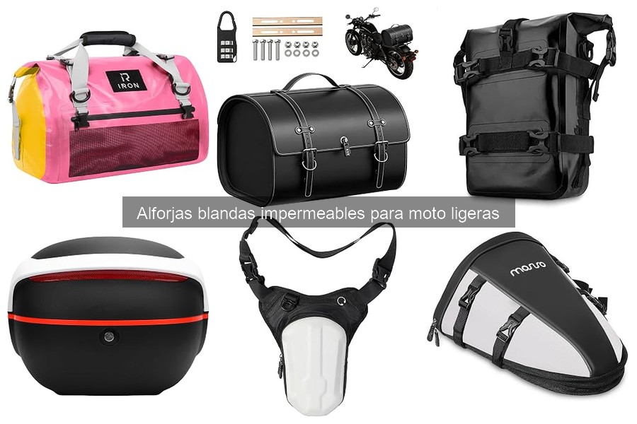 Guía para Elegir Alforjas Blandas Impermeables para Moto