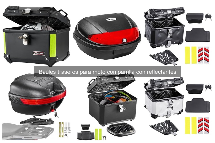 Guía para Elegir Baúles Traseros para Moto con Parrilla