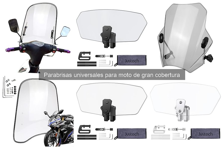 Guía para Elegir el Mejor Parabrisas Universal para Moto