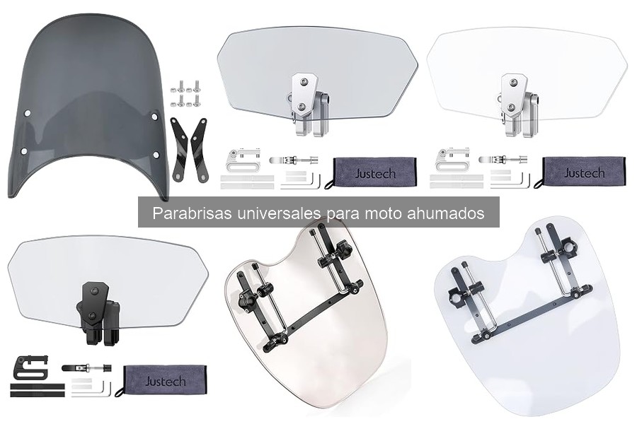 Guía para Elegir Parabrisas Universales Ahumados para Moto