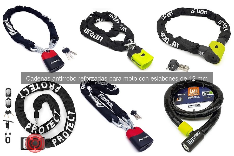 Guía para Instalar Cadenas Antirrobo Reforzadas para Moto