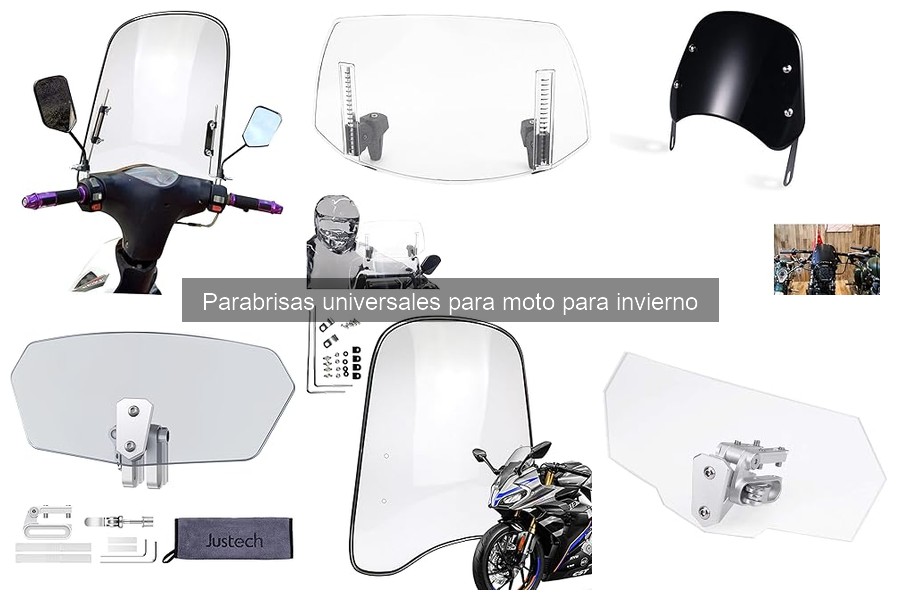 Guía para instalar un parabrisas universal en tu moto