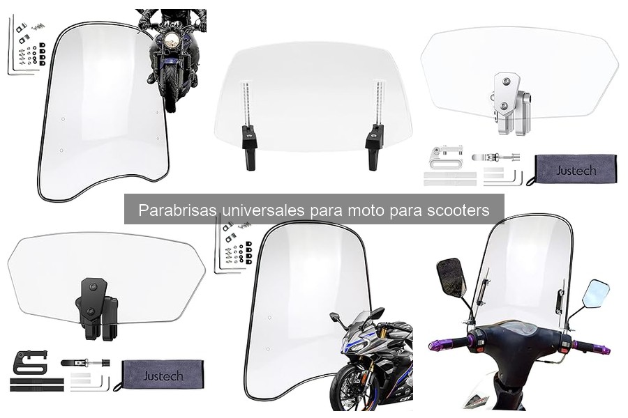 Guía práctica para instalar un parabrisas universal en moto