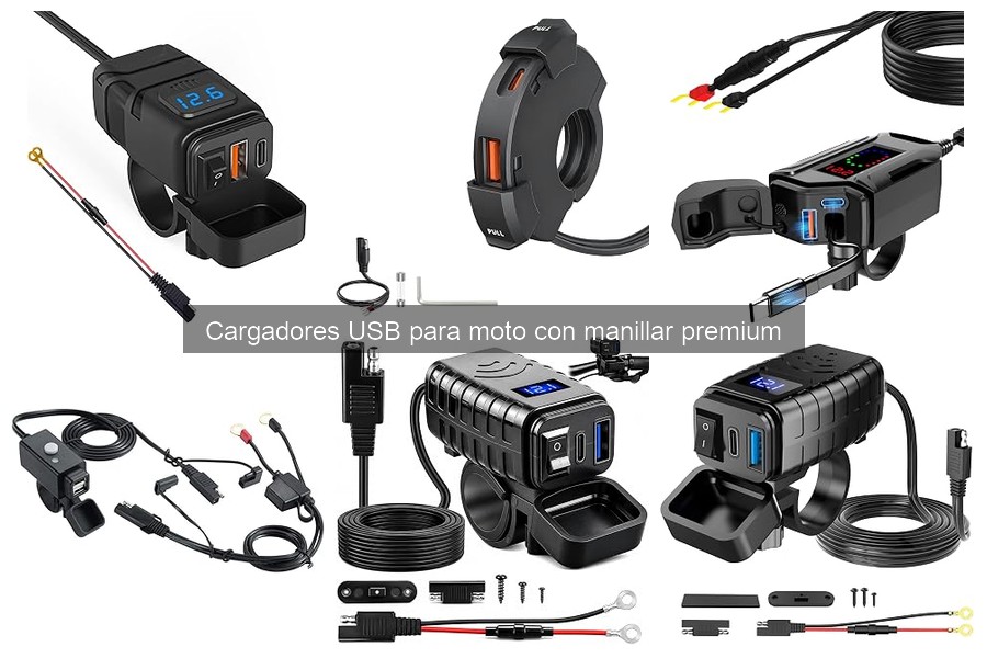 Instala un Cargador USB en el Manillar de tu Moto