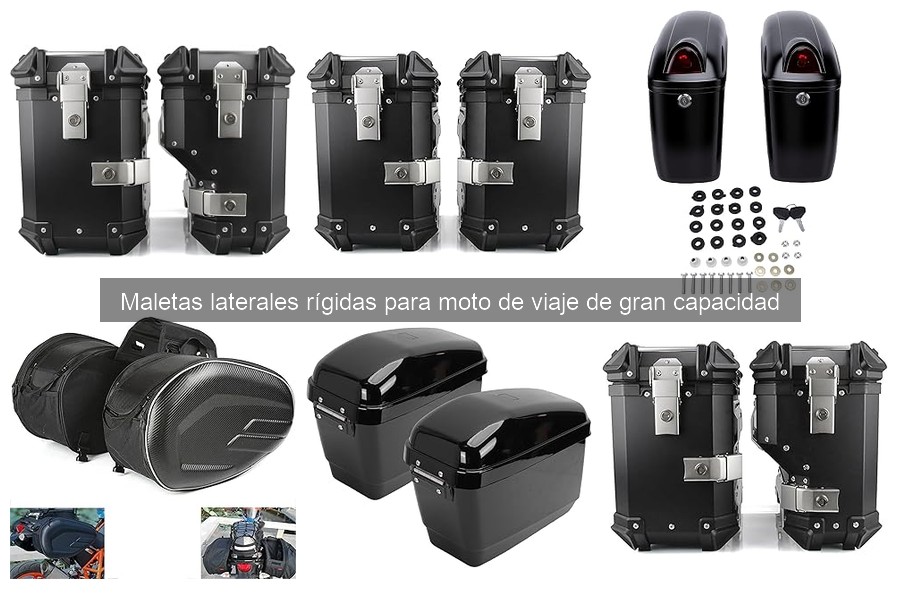 Las Mejores Maletas Laterales Rígidas para Viajes en Moto 2026