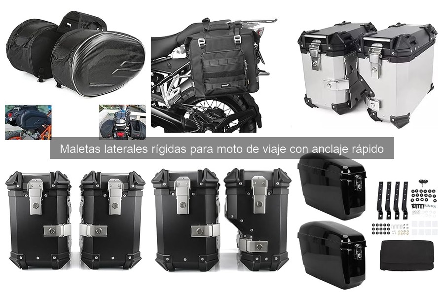 Maletas Laterales Rígidas para Moto: Características y Ventajas