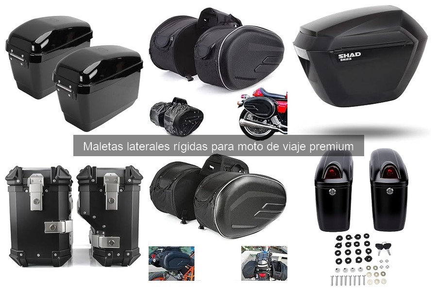 Maletas Laterales Rígidas para Moto de Viaje Premium: Guía