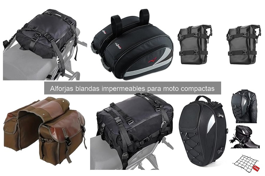 Mejores Alforjas Blandas Impermeables para Moto Compactas 2026