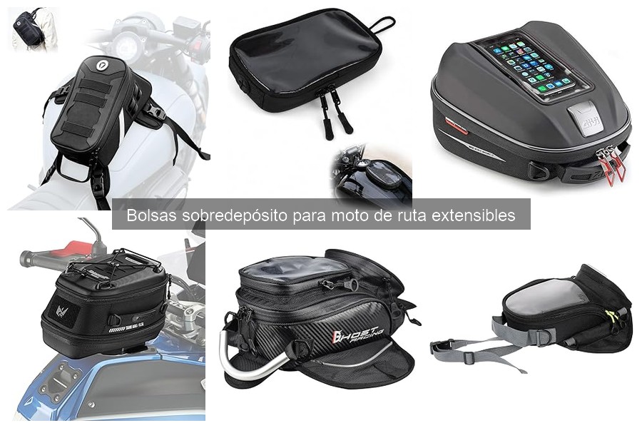 Mejores bolsas sobredepósito para moto de ruta extensibles 2023