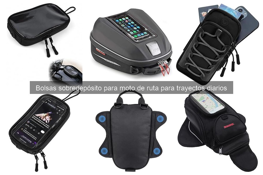 Mejores bolsas sobredepósito para moto en 2023: comparativa