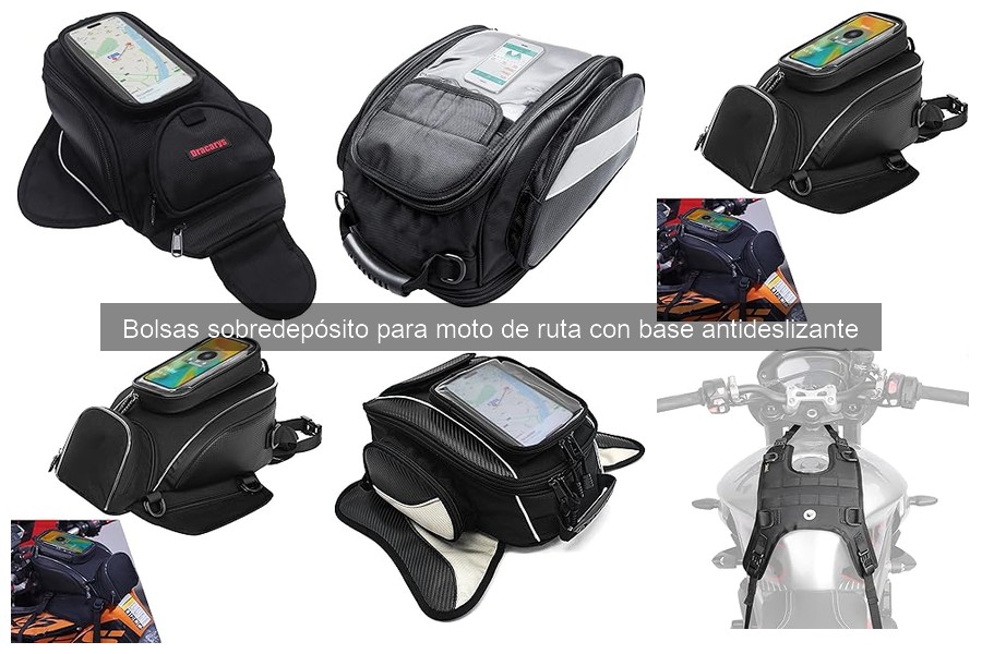 Mejores bolsas sobredepósito para viajes largos en moto 2026