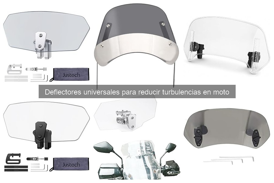 Mejores deflectores universales para motos en 2023