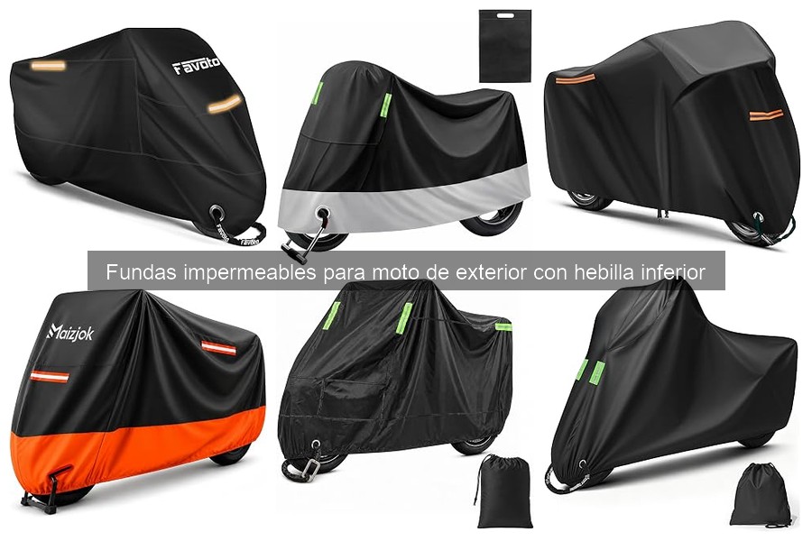 Mejores fundas impermeables para moto con hebilla inferior