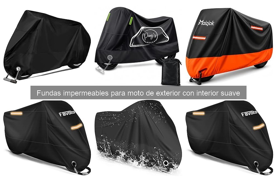 Mejores fundas impermeables para moto en 2023