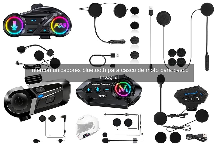 Mejores intercomunicadores bluetooth para casco integral 2026