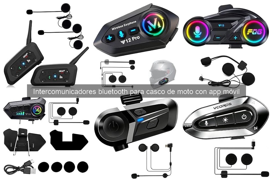 Mejores intercomunicadores Bluetooth para moto en 2023