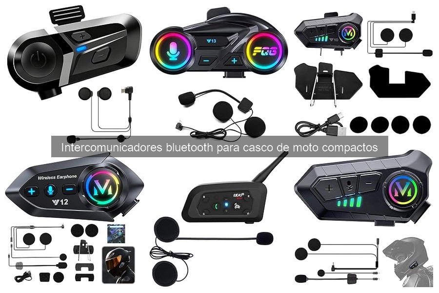 Mejores marcas de intercomunicadores bluetooth para moto 2026